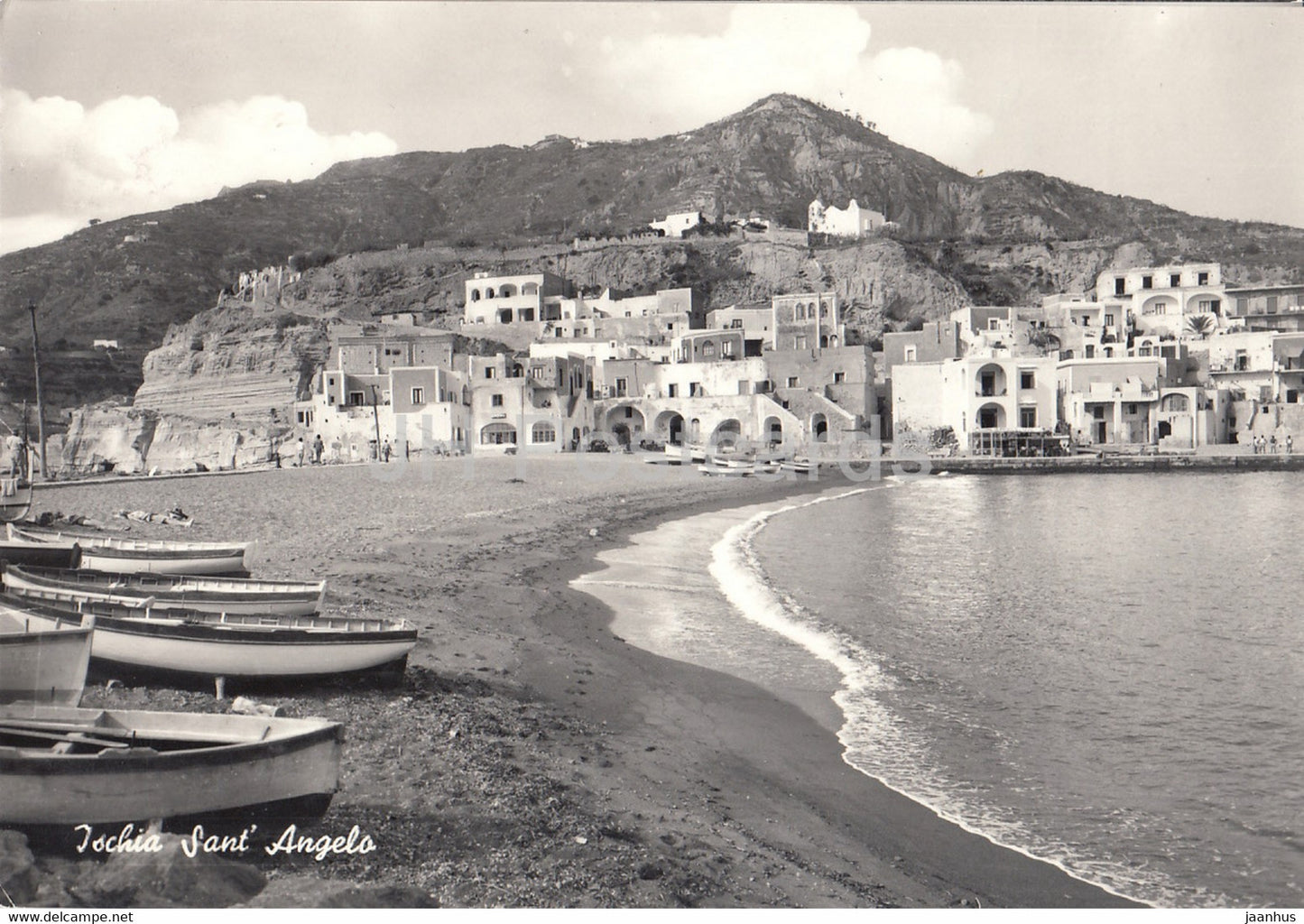 Ischia - Sant Angelo - boat - 1961 - Italy - used - JH Postcards