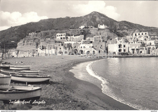 Ischia - Sant Angelo - boat - 1961 - Italy - used - JH Postcards