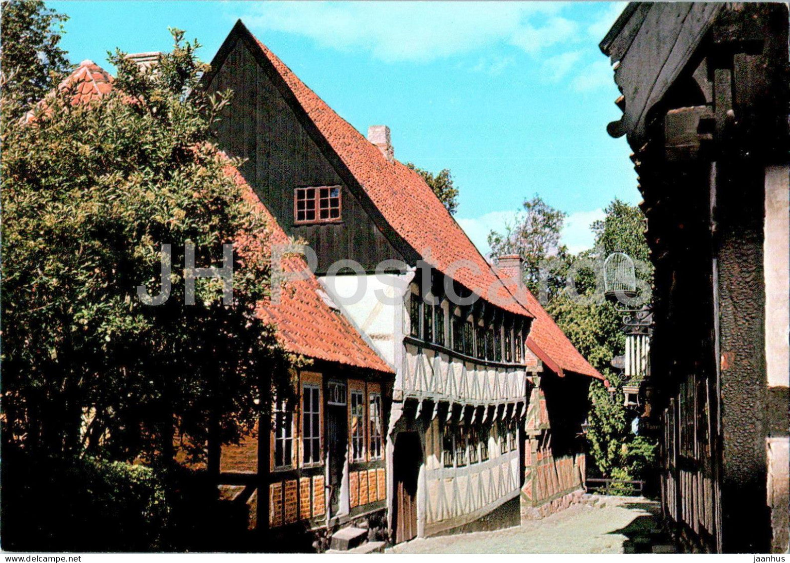 Arhus - Aarhus - Kobstadmuseet Den Gamle By - urban museum The Old Town - Vestergade - 449 - Denmark - unused - JH Postcards