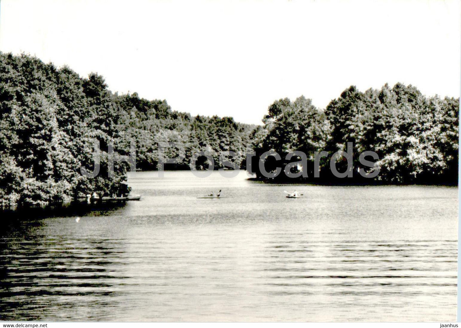 Lagow - Jezioro Trzesniowskie - lake - 1974 - Poland - used - JH Postcards