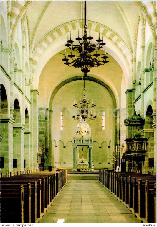 Ribe - Interior fra Domkirken - cathedral - 1 - Denmark - unused - JH Postcards