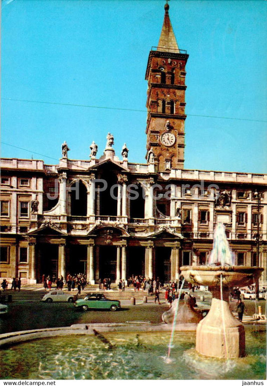 Roma - Rome - Basilica di S Maria Maggiore - St Mary Major's Basilica - 505 - 1970 - Italy - used - JH Postcards