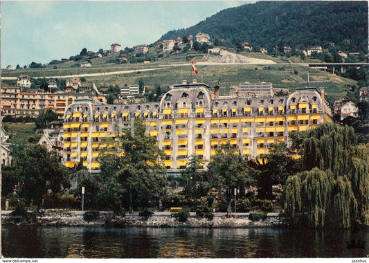 Montreux - Le Montreux Palace - 827 - Switzerland - unused - JH Postcards