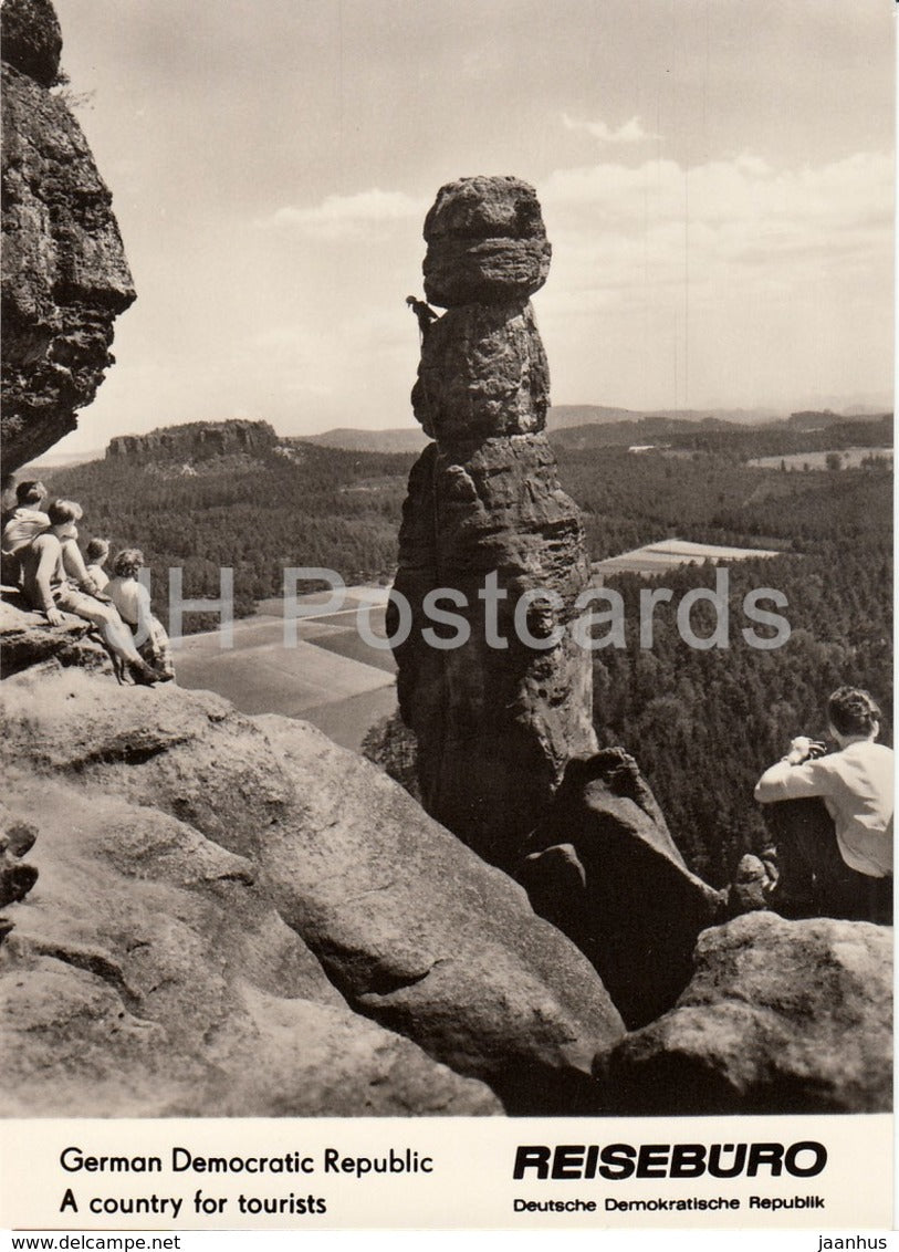 Sächsische Schweiz - Saxon Switzerland - Barberine - REISEBÜRO - 1964 - DDR - Germany - unused - JH Postcards