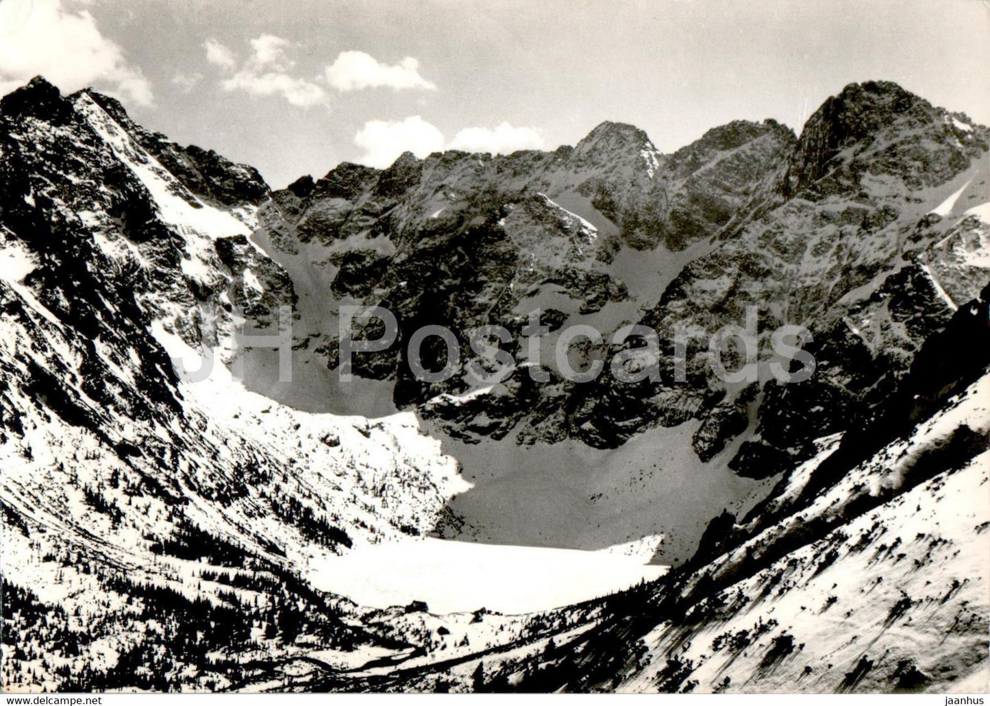 Tatry - Tatras - Kotlina Morskiego Oka - Poland - unused - JH Postcards