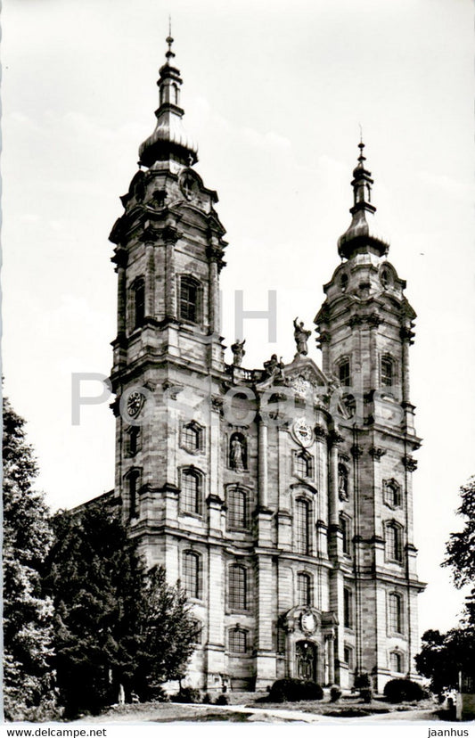 Vierzehnheiligen - Basilika - cathedral - old postcard - Germany - unused - JH Postcards