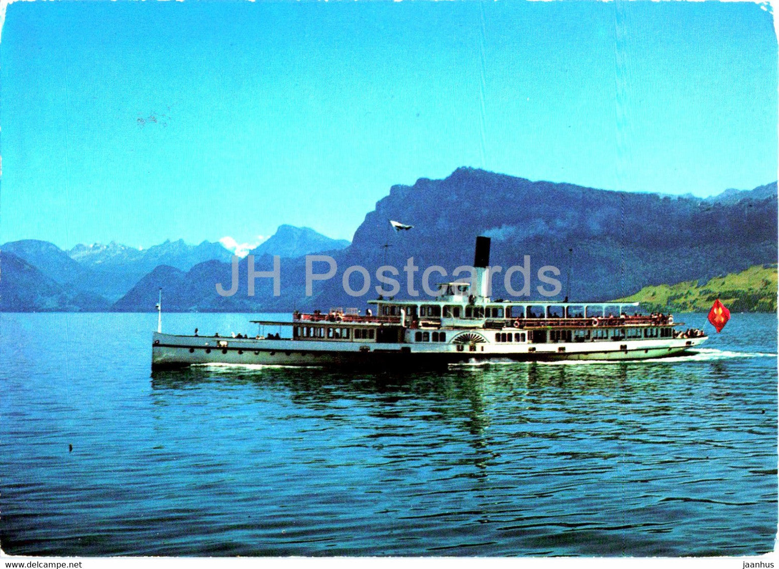 Vierwaldstattersee - Dampfschiff Uri - ship - 1981 - Switzerland - used - JH Postcards