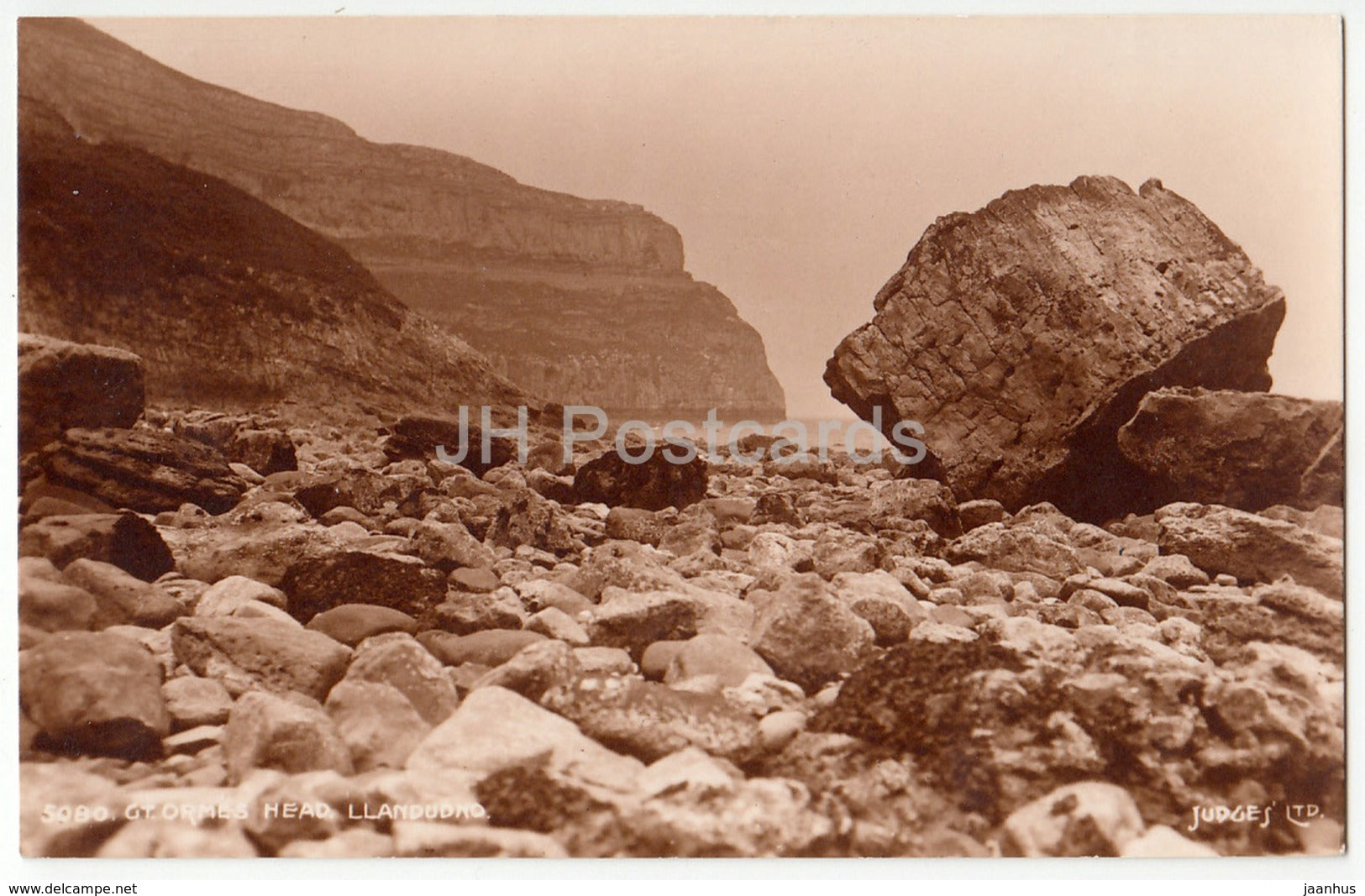 Llandudno - Gt. Ormes Head - 5080 - 1952 - United Kingdom - Wales - used - JH Postcards