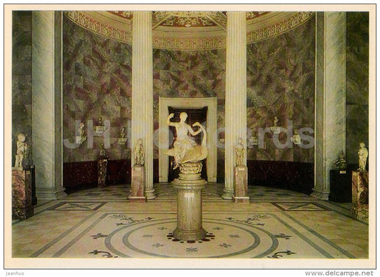 The Aura Room in the New Hermitage - Hermitage Interiors - St. Petersburg - Leningrad - 1982 - Russia USSR - unused - JH Postcards