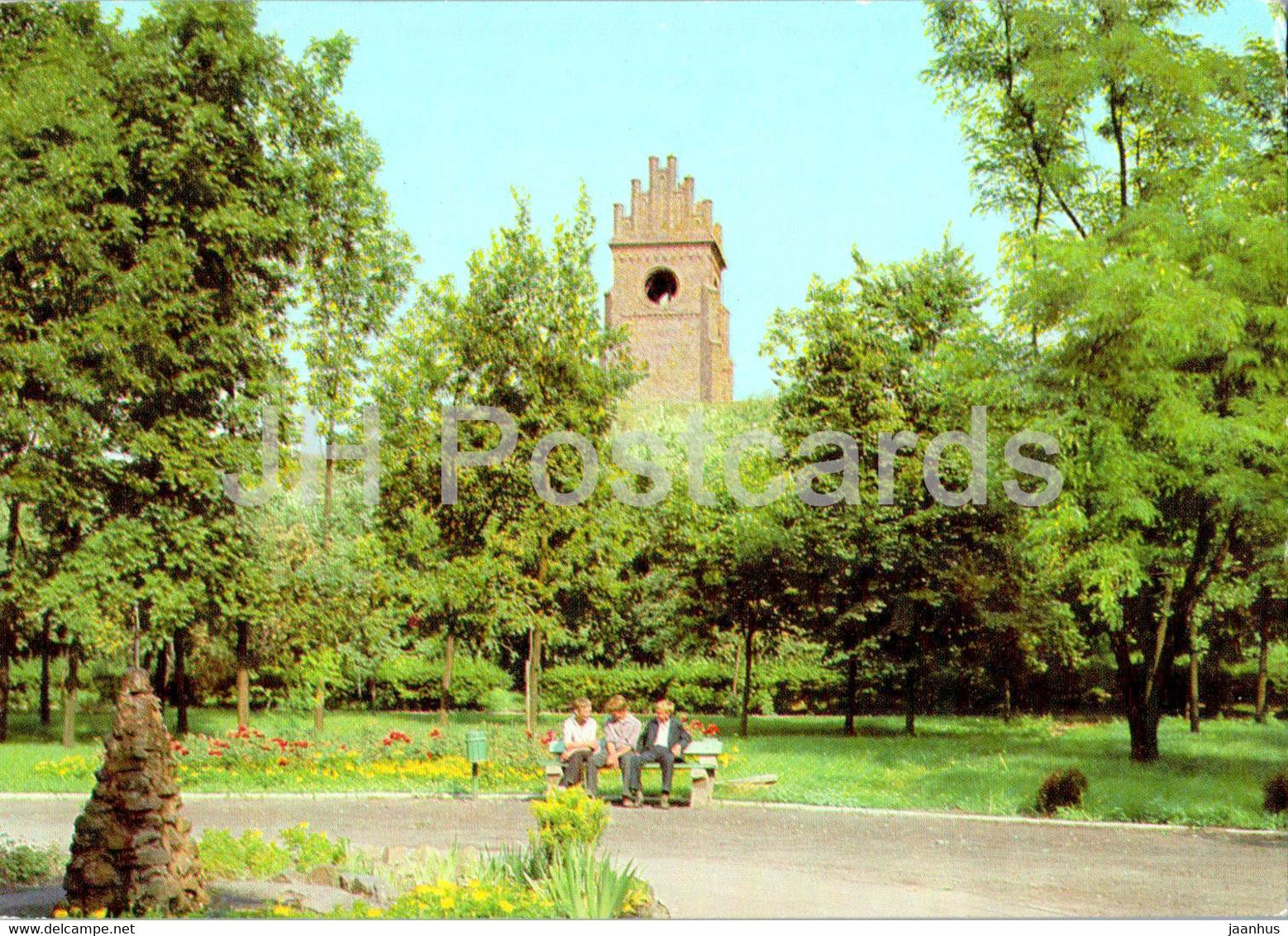 Ciechanow - Dzwonnica na Farskiej Gorze - Belfry on Farska Gora - Poland - unused - JH Postcards