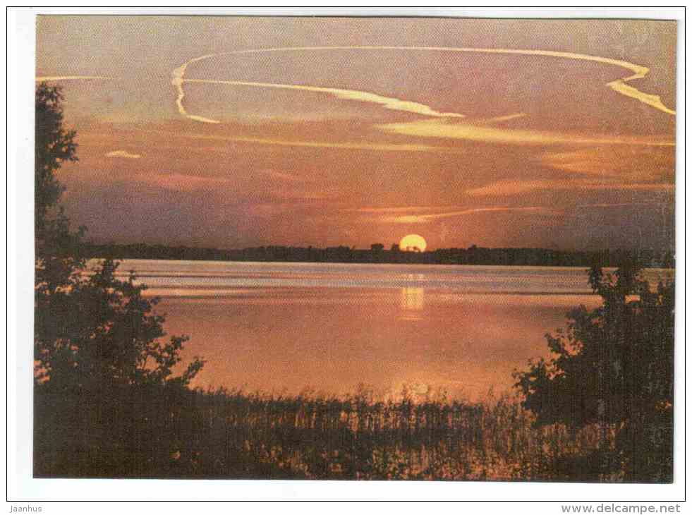 Lake Cirmas - Latvian views - Latvia USSR - unused - JH Postcards