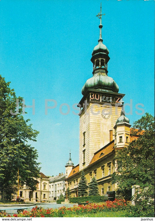 Vsetin - Zamek - castle - 1977 - Czech Republic - used - JH Postcards