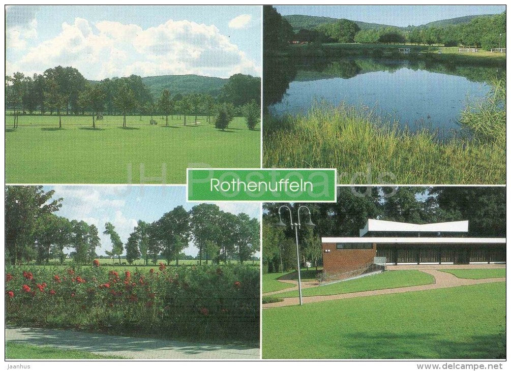 Rothenuffeln - Hille Rothenuffeln - Kurpark - 32479 - Germany - 2003 gelaufen - JH Postcards