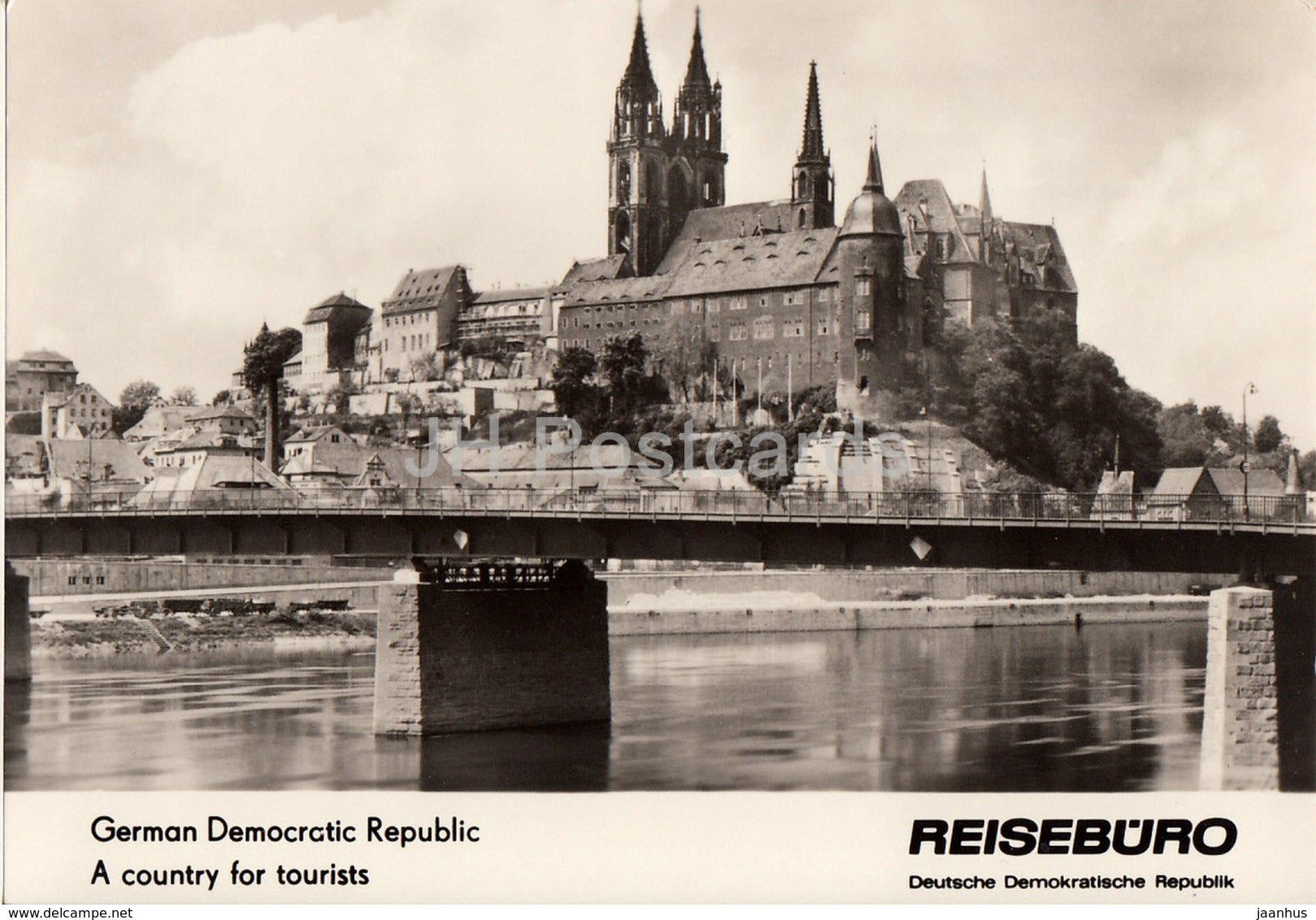 Meissen - Cathedral and Albrechtsburg - REISEBÜRO - 1964 - DDR - Germany - unused - JH Postcards