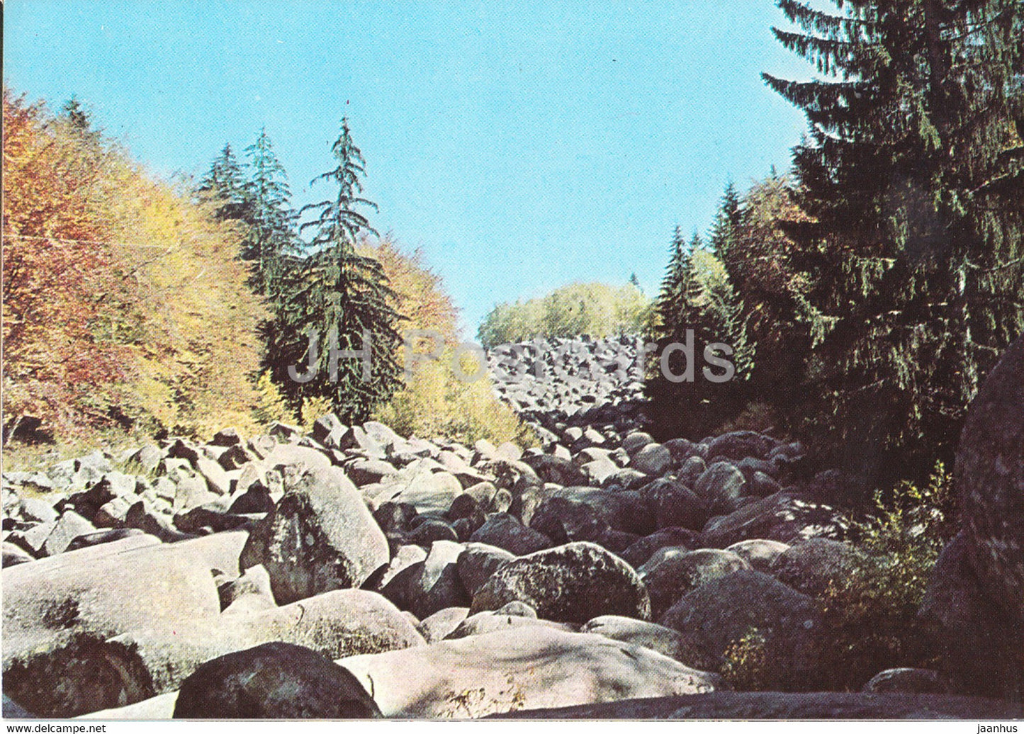 National Park Vitosha - Zlatnite Mostove - 1973 - Bulgaria - unused - JH Postcards