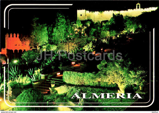 Almeria - Jardines de la Alcabaza - gardens - 2029 - Spain - unused - JH Postcards