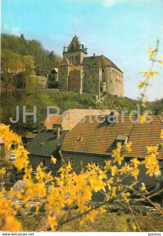 Liebstadt - Kr. Pirna - Burgen und Schlosser der Sachsischen Raum - Castles of Saxony - DDR Germany - unused - JH Postcards