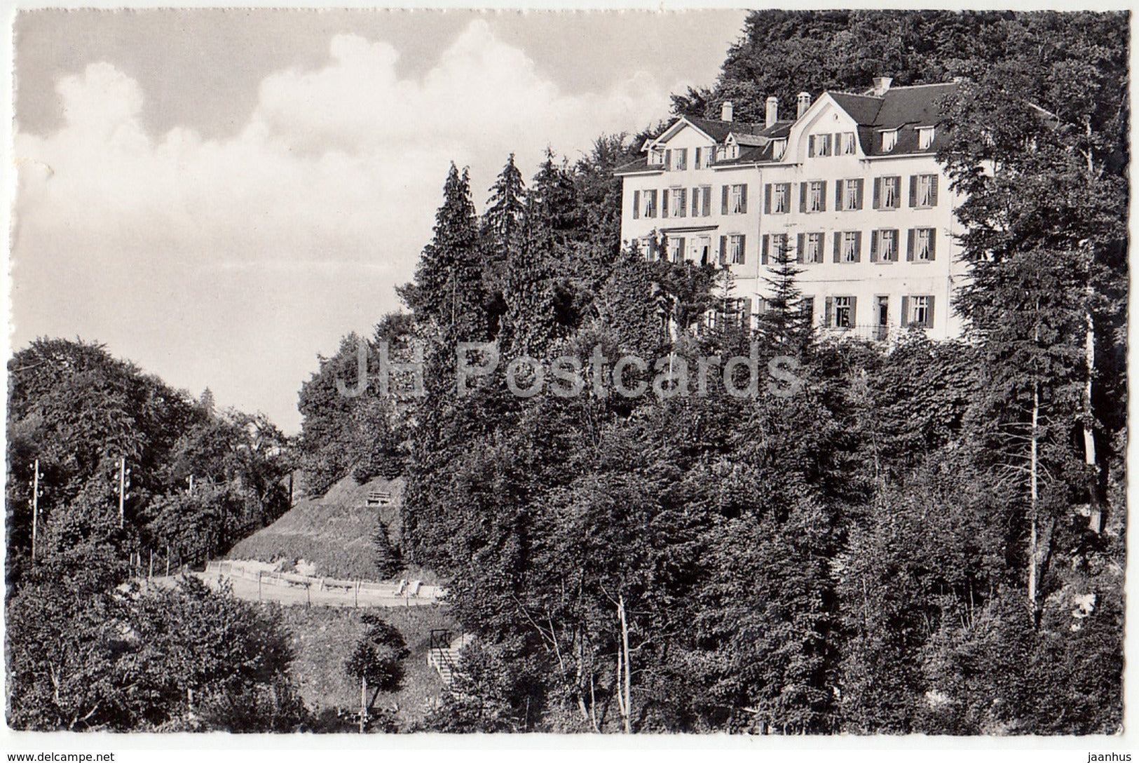 Christl. Erholungsheim Wartburg - Mannenbach - 02787 - Switzerland - 1951 - used - JH Postcards