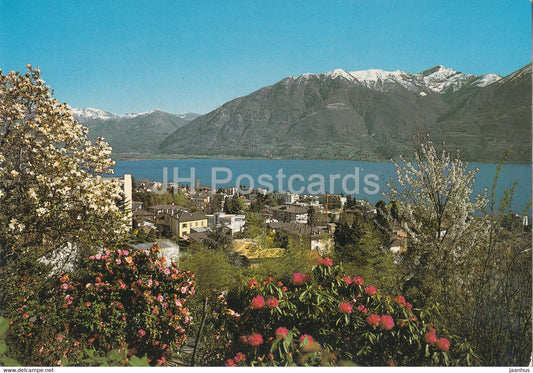 Locarno Minusio - Lago Maggiore - 6600 - 1984 - Switzerland - used - JH Postcards