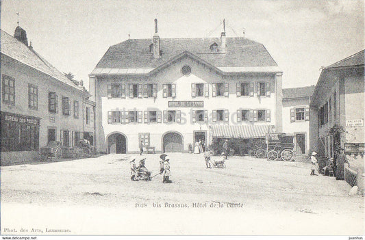 bis Brassus - Hotel de la Lande - 25 - REPRODUCTION - Switzerland - unused - JH Postcards