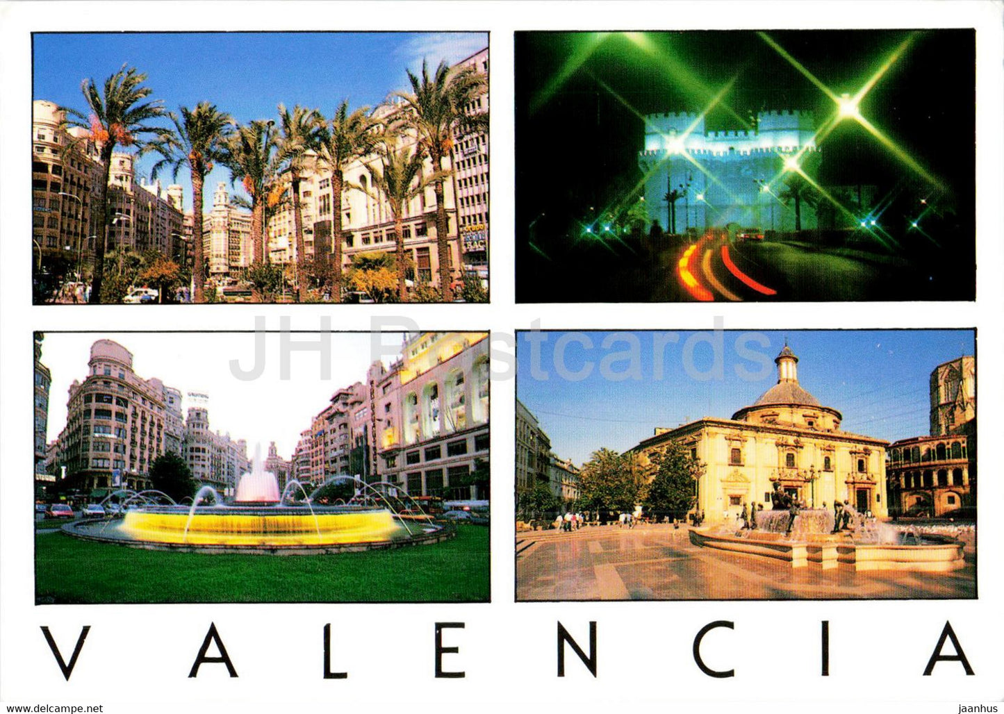 Valencia - multiview - 1181 - 1994 - Spain - used - JH Postcards