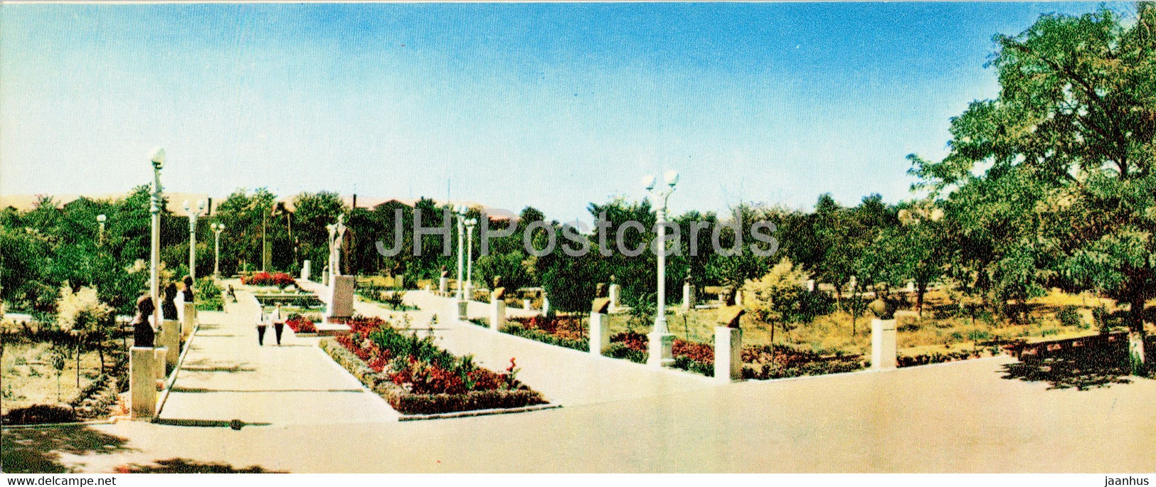 Sevastopol - Hero Pilots lane in Kacha - Crimea - 1970 - Ukraine USSR - unused - JH Postcards