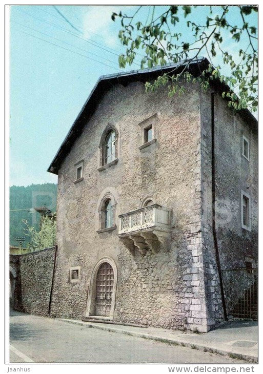 Palazzo Ducale  - palace - Tagliacozzo m. 750 - L´Aquila - Abruzzo - 1590 - Italia - Italy - unused - JH Postcards
