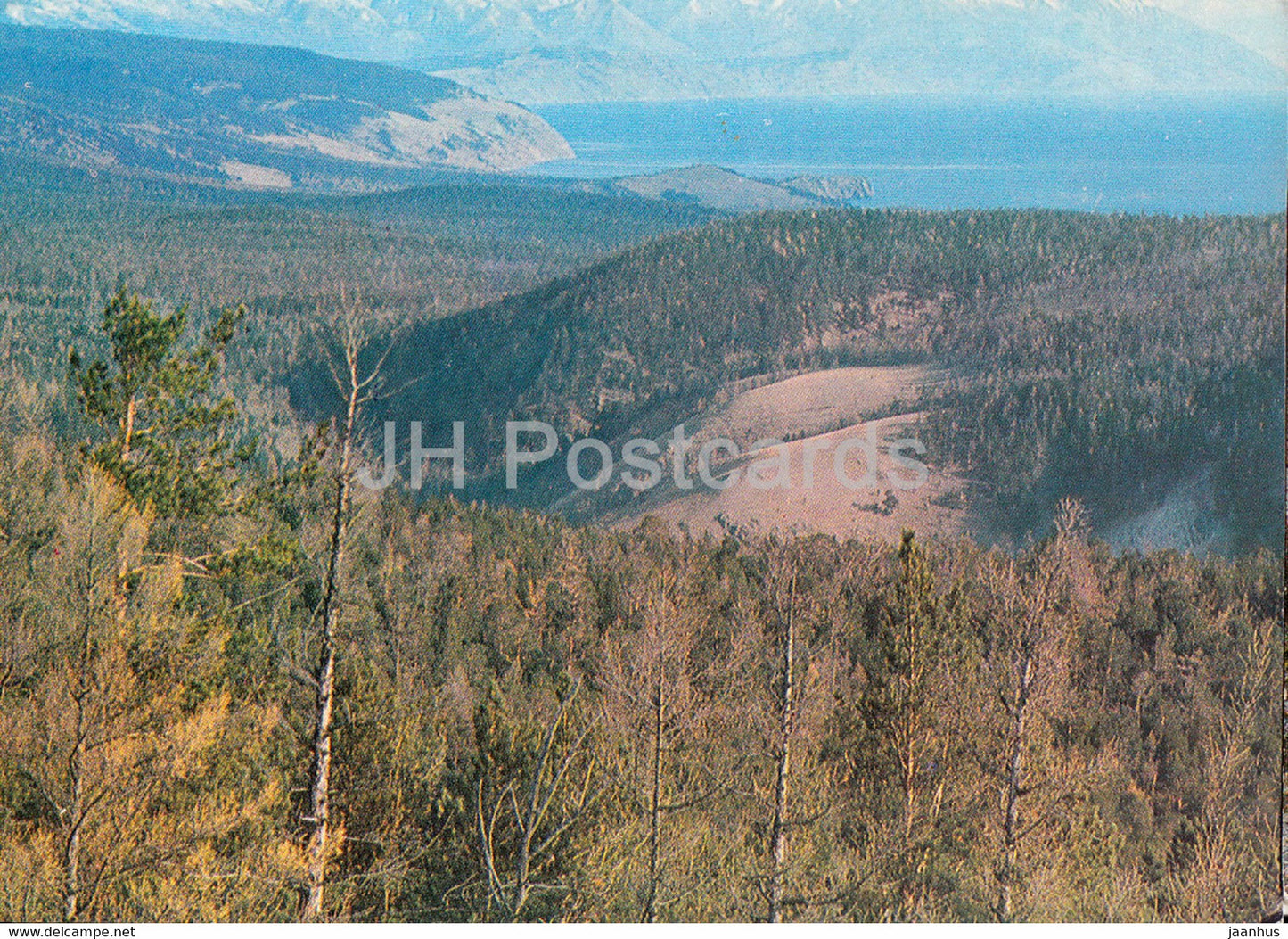 BAM - Baikal–Amur Mainline - 1 - Nature View - Russia USSR - unused - JH Postcards