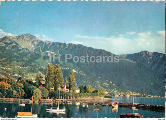 Montreux - Suisse - 1962 - Switzerland - used - JH Postcards