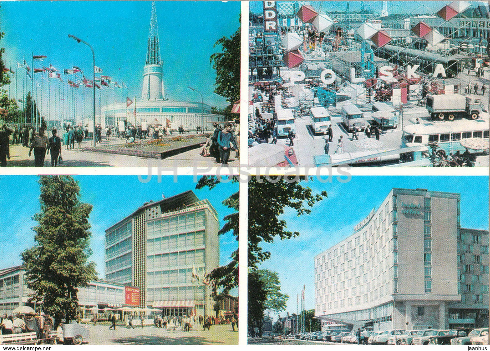 Poznan - Poznan Fair - hotel Merkury - bus - Poland - unused - JH Postcards