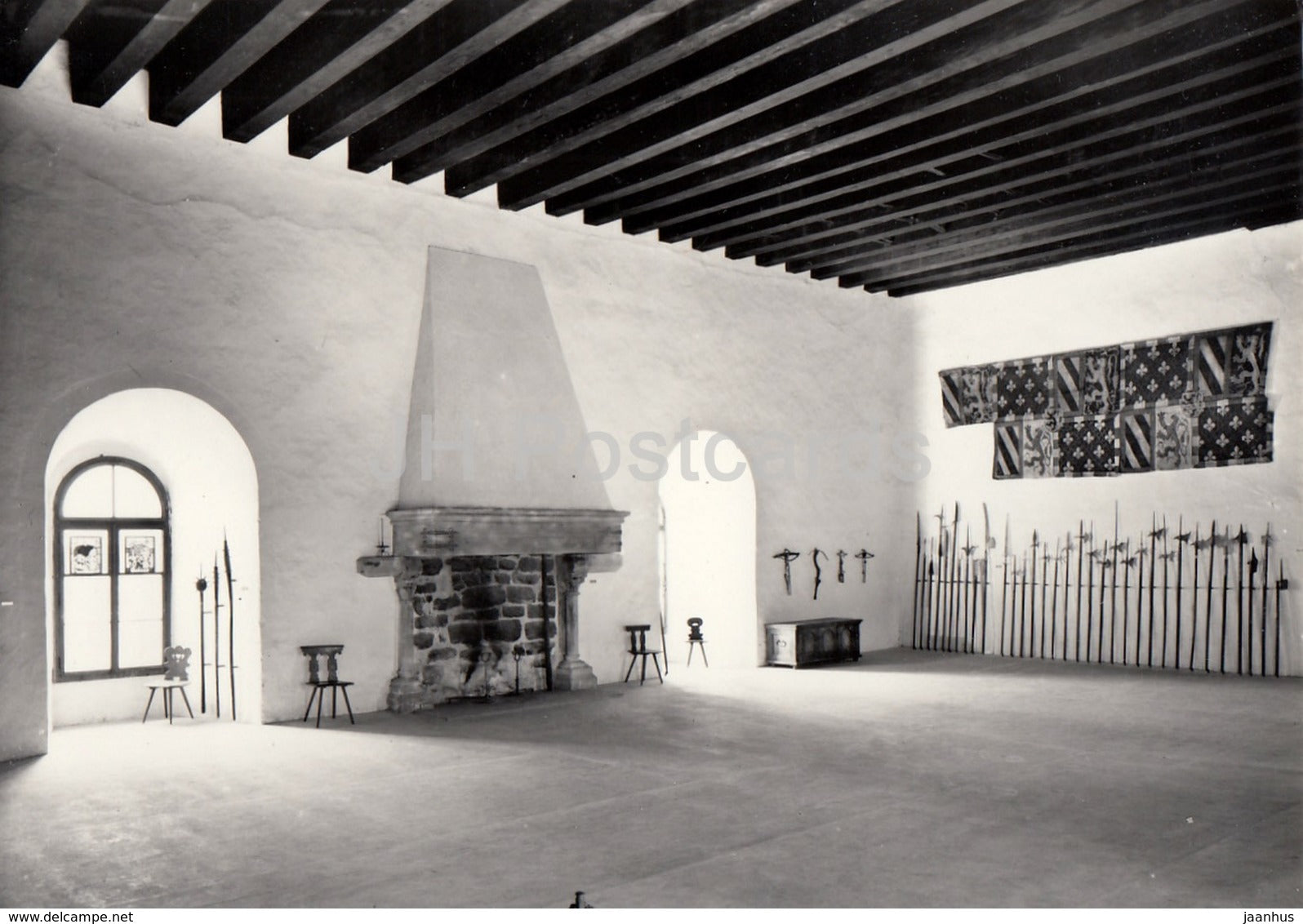 Thoune - Thun - Historisches Museum - Schloss Thun - Rittersaal - castle - 27168 - 1981 - Switzerland - used - JH Postcards