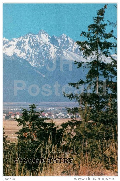 Lomnicky stit - Propad - Vysoke Tatry - High Tatras - Slovakia - unused - JH Postcards