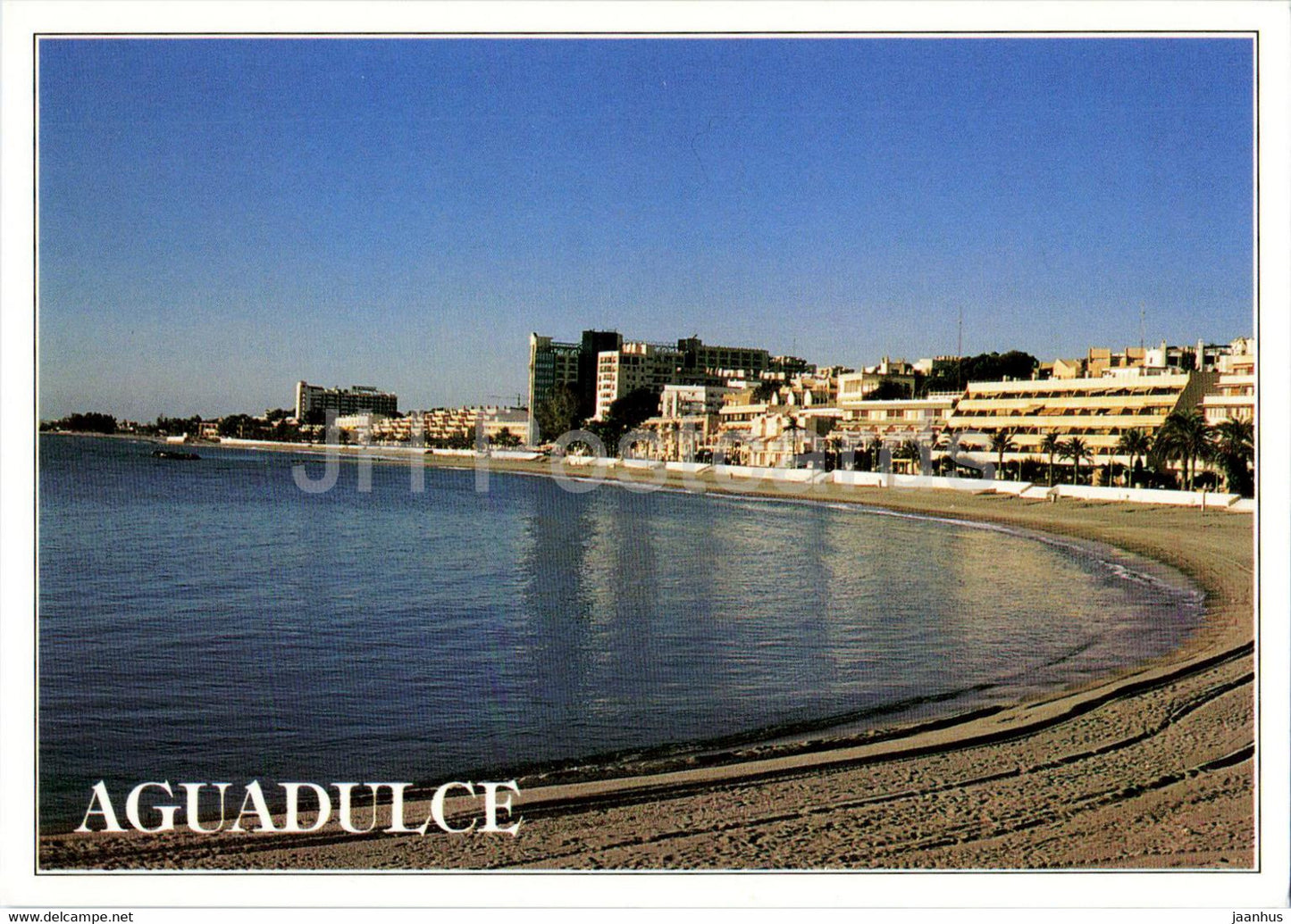 Aguadulce - panoramica - Spain - unused - JH Postcards