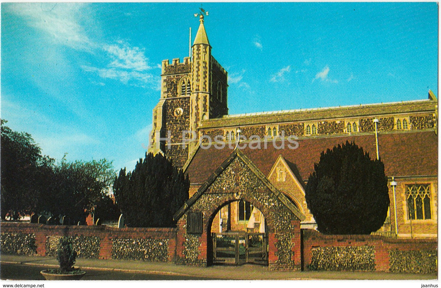 Wokingham - All Saints Church - R7942 - 1985 - United Kingdom - England - used - JH Postcards