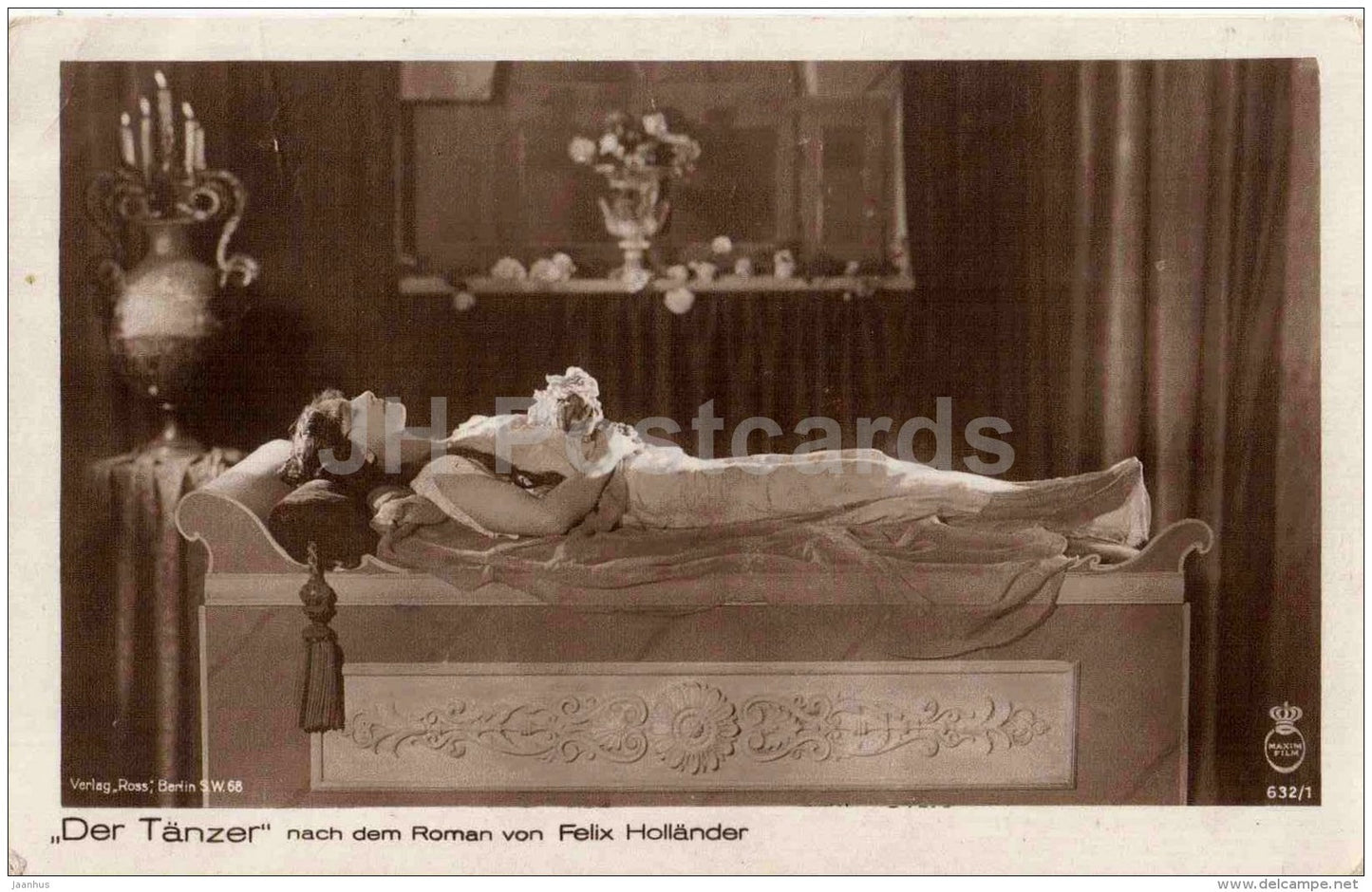 movie - Der Tänzer nach dem Roman von Felix Holländer Struensee - Verlag Ross - film - 632/1 - Germany - unused - JH Postcards