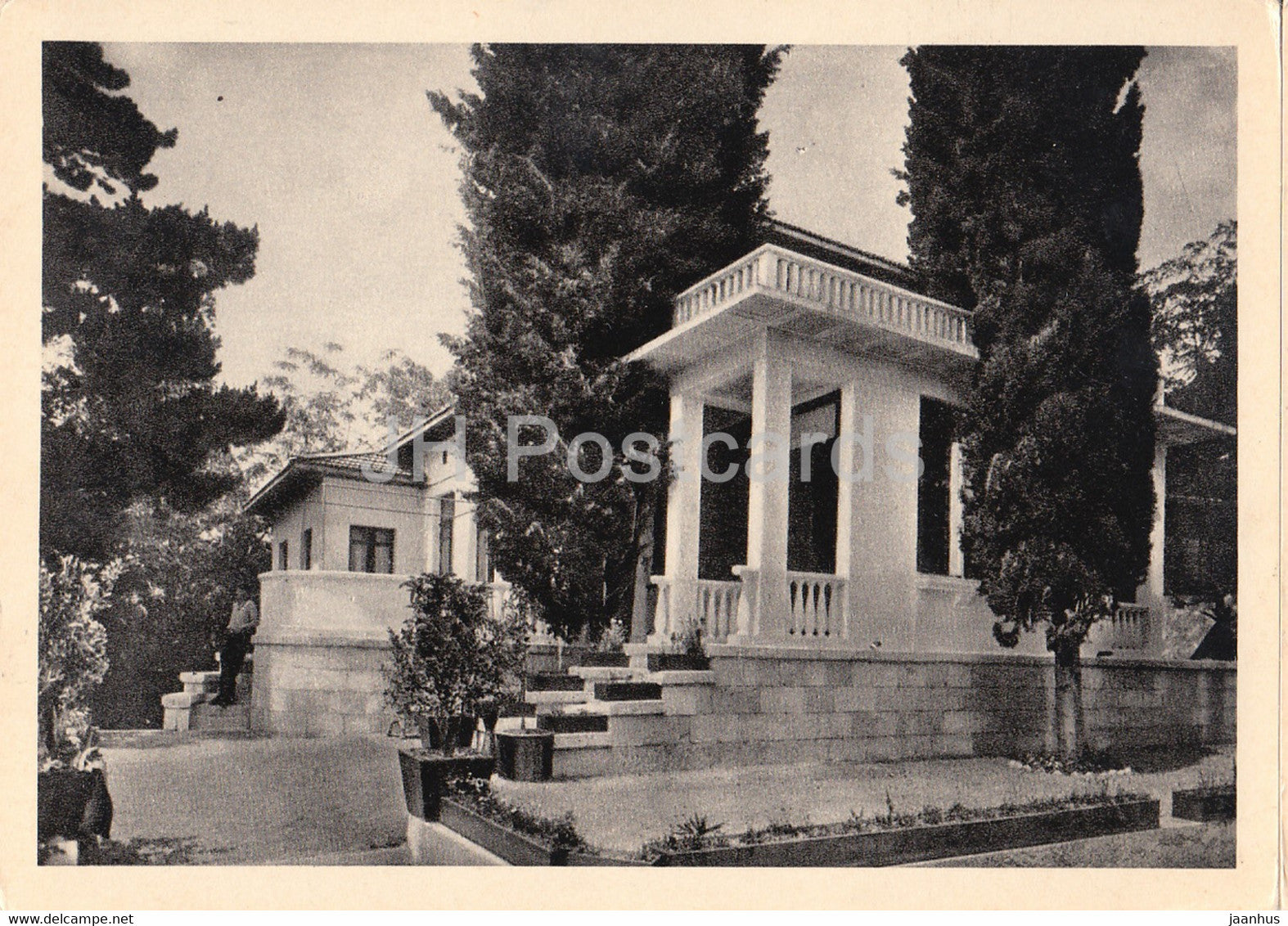 Soviet writer Nikolai Ostrovsky - Ostrovsky's House in Sochi - 1960 - Russia USSR - unused - JH Postcards