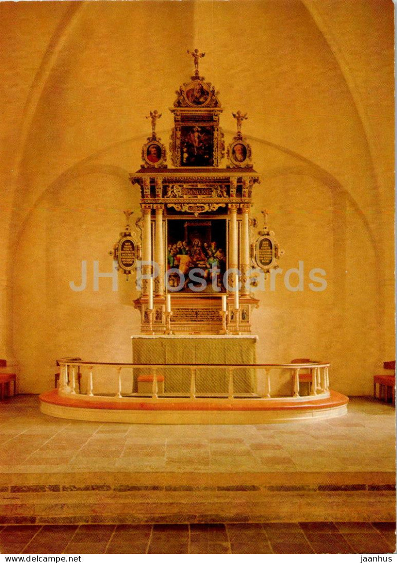 Sonderborg - Altertavle - Sct Marie Kirken - Altarpiece - church - 516 - Denmark - unused - JH Postcards