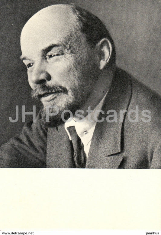 Vladimir Lenin - Still from a Newsreel , 1921 - 1965 - Russia USSR - unused - JH Postcards