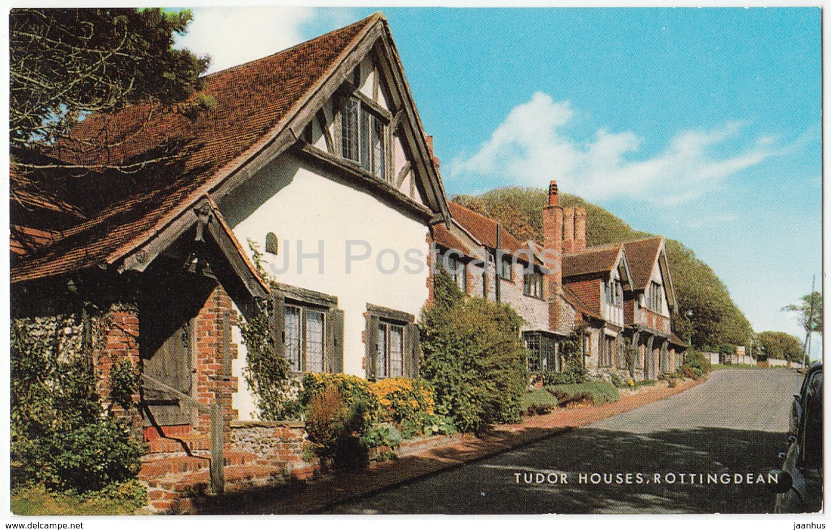 Rottingdean - Tudor Houses - United Kingdom - England - unused - JH Postcards