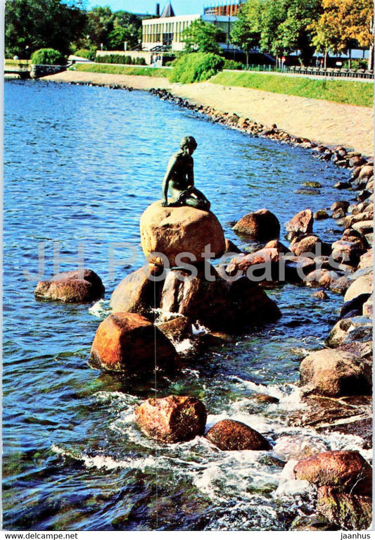 Copenhagen - The Little Mermaid - 63 - 1987 - Denmark - used - JH Postcards