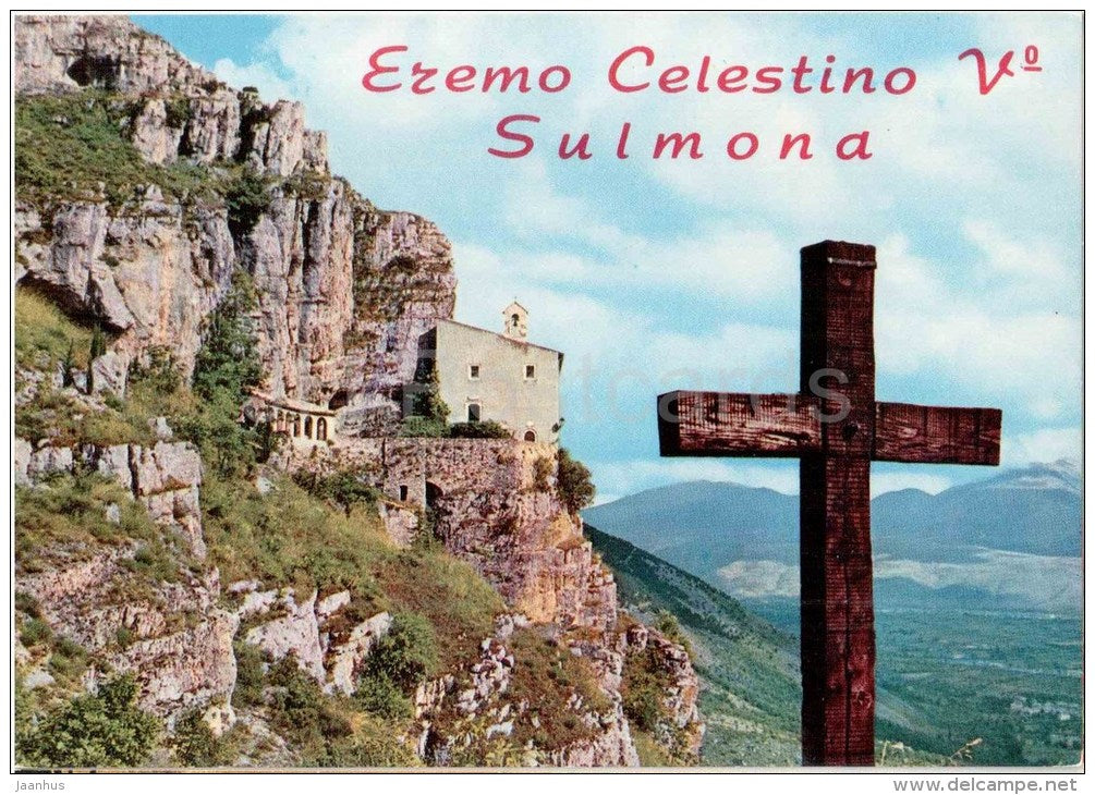 Eremo di Celestino V - Sulmona - Abruzzo - 4 - Italia - Italy - unused - JH Postcards