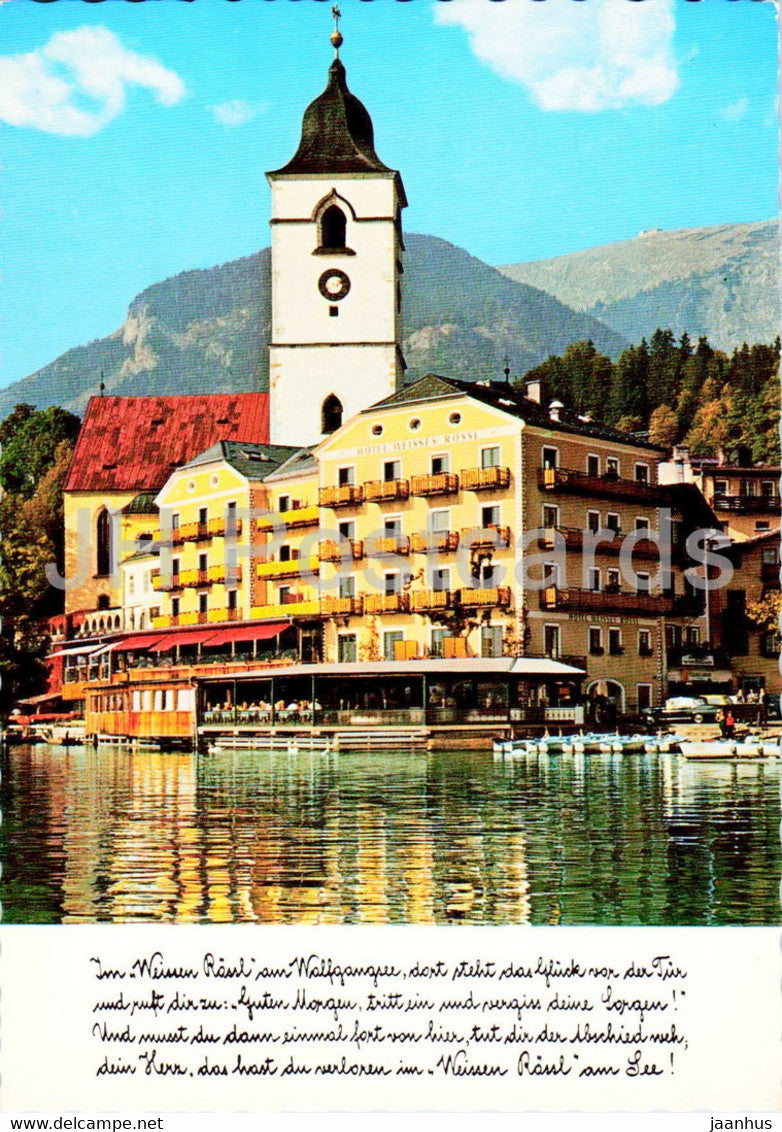 Perlen aus dem Salzkammergut - St Wolfgang am Wolfgangsee - Austria - used - JH Postcards