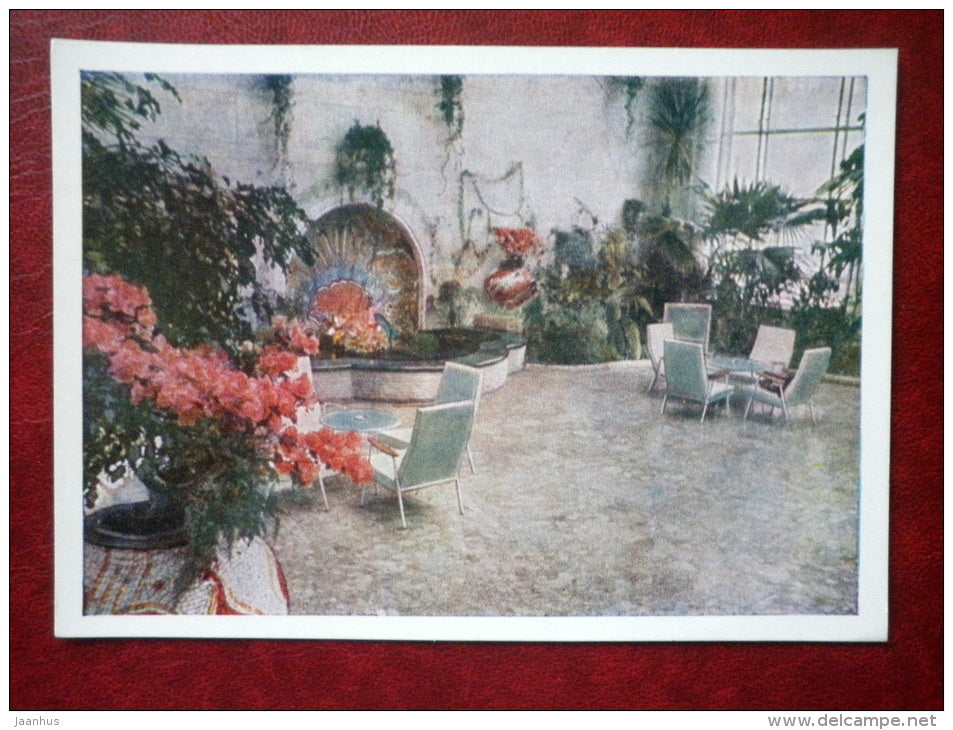 Winter Garden , The Great Kremlin Palace - Kremlin - Moscow - 1962 - Russia USSR - unused - JH Postcards