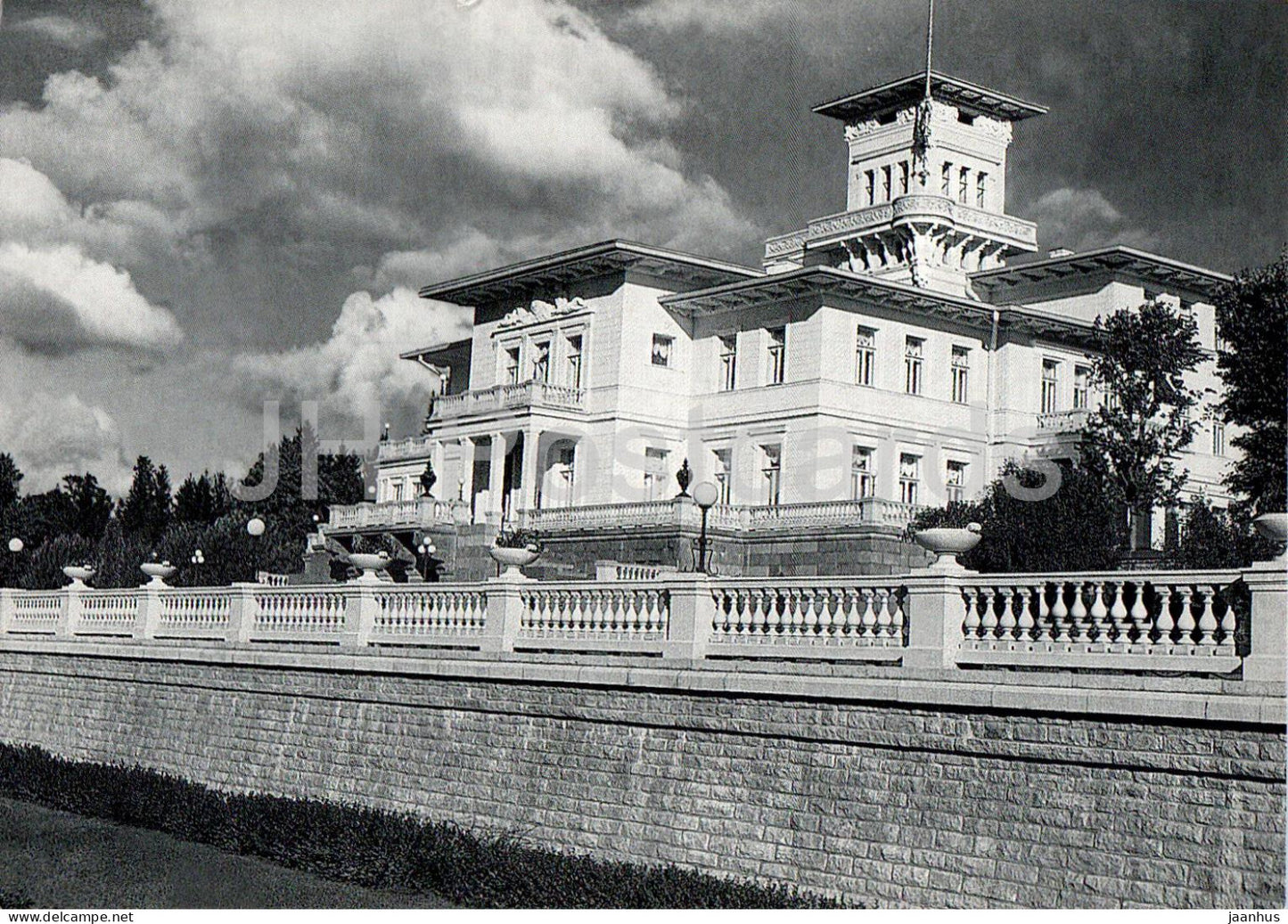 Oru Loss - Oru mansion - A view from the south west - REPRODUCTION - castle - Estonia - unused - JH Postcards