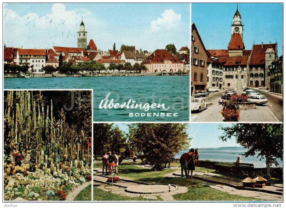 Überlingen am Bodensee - 1968 gelaufen - JH Postcards