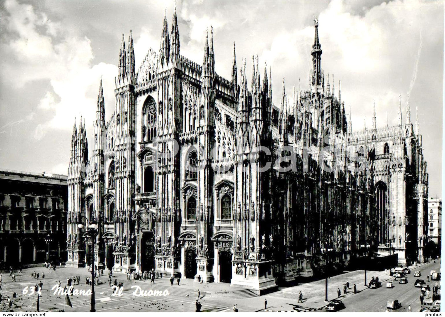 Milano - Milan - Il Duomo - cathedral - 634 - Italy - unused - JH Postcards