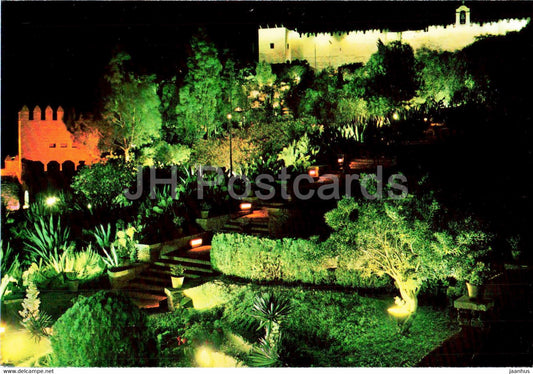 Almeria - Jardines de la Alcabaza - gardens - 1 - 2029 - Spain - unused - JH Postcards