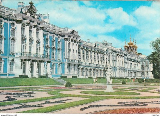 Pushkin - Catherine Palace - postal stationery - AVIA - 1978 - Russia USSR - used - JH Postcards