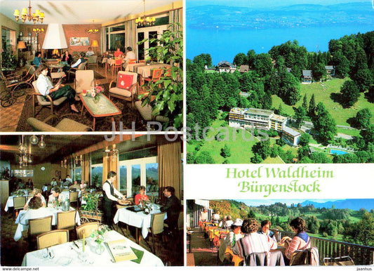 Hotel Waldheim - Burgenstock - Switzerland - unused - JH Postcards