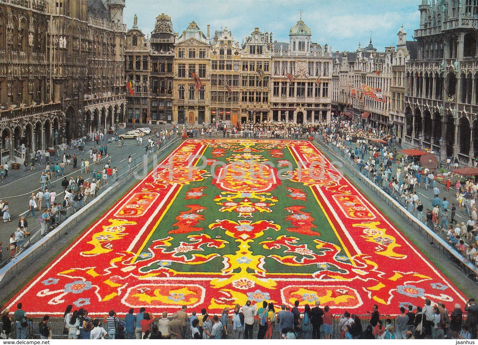 Brussels - Grand Place - Tapis de Fleurs - Market Place - Flower Carpet - Belgium - unused - JH Postcards